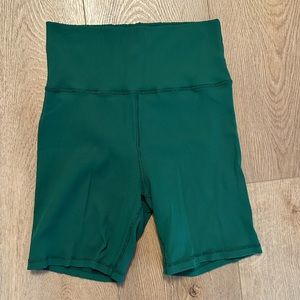 Aerie ribbed bike shorts